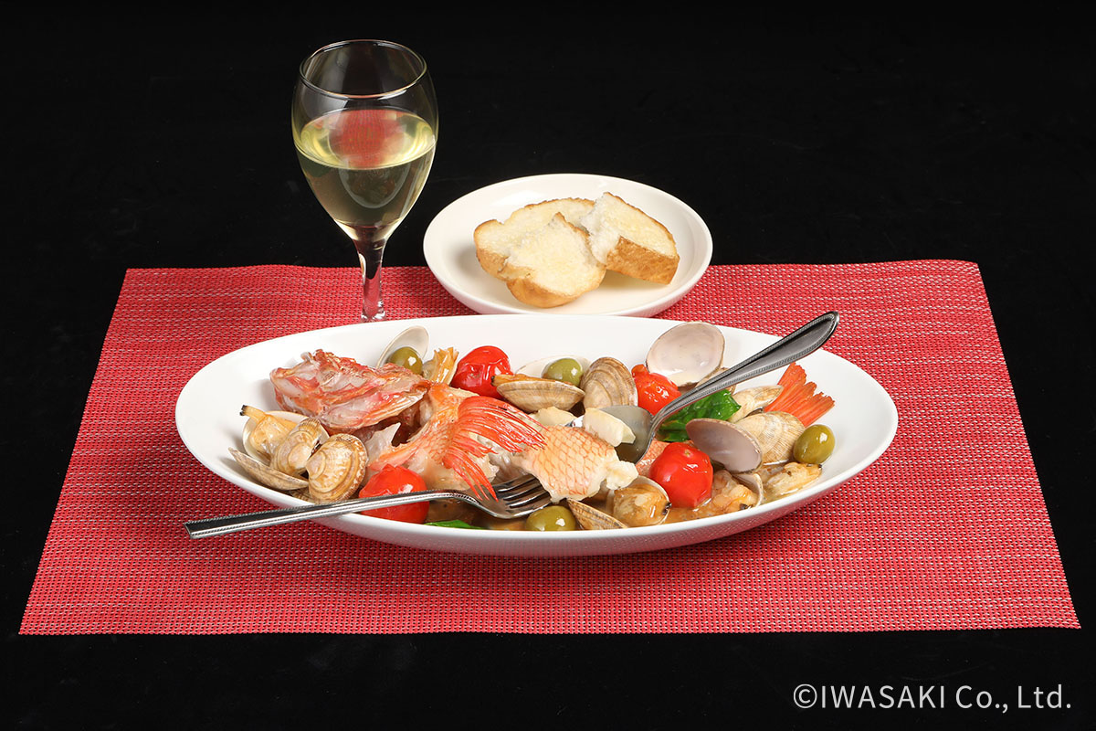 キンキのアクアパッツァ