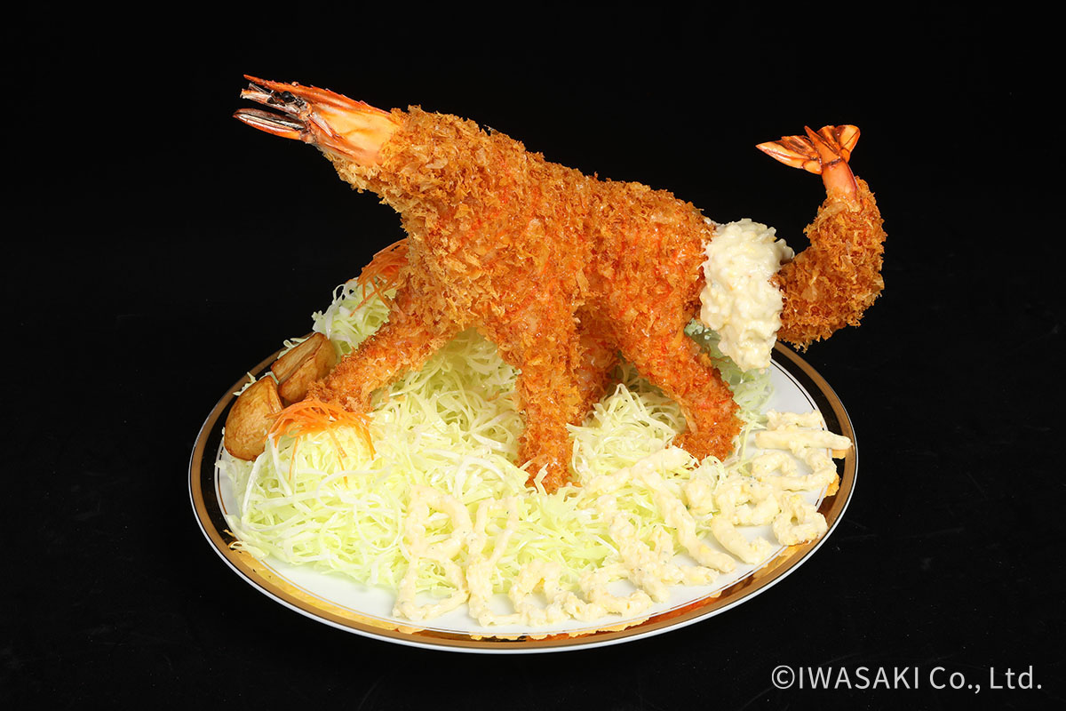 ブラックタイガーのエビフライ