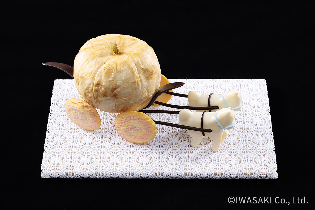 お菓子のかぼちゃの馬車