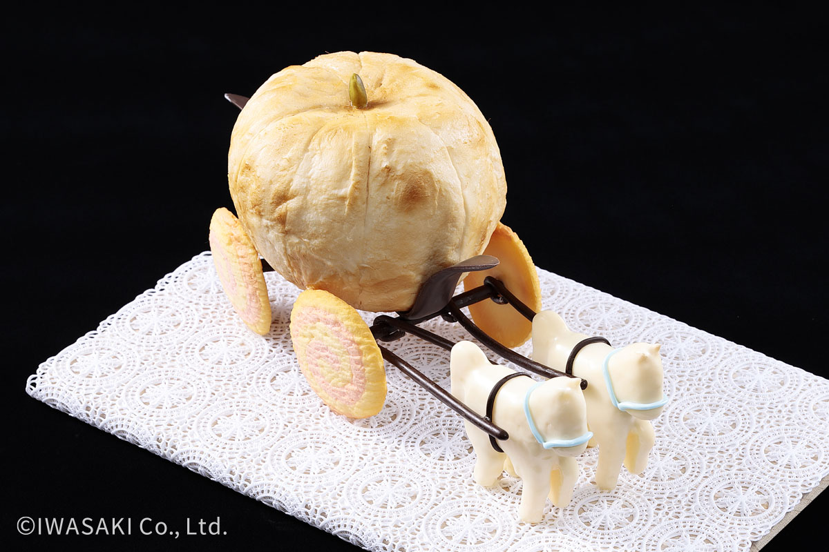 お菓子のかぼちゃの馬車