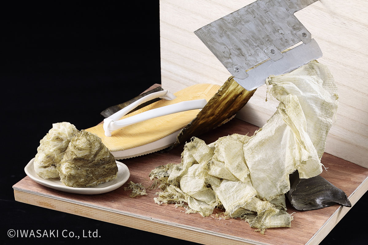 匠の技！おぼろ昆布削り