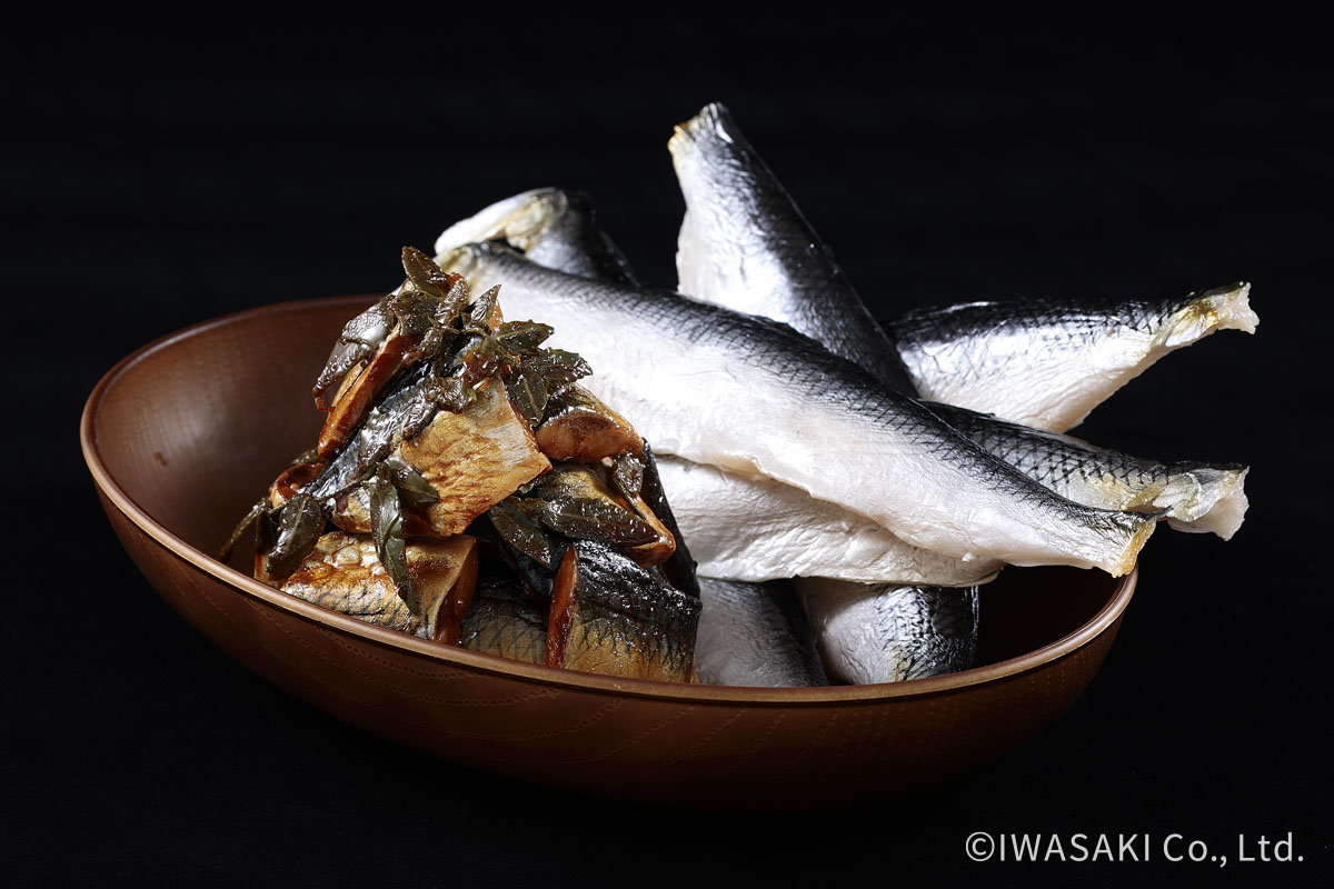 身欠きニシンの山椒漬け